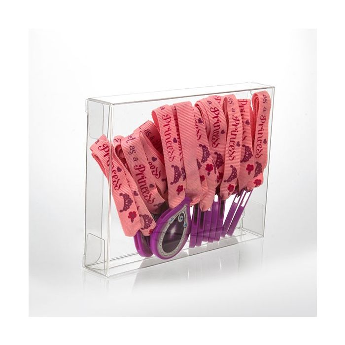 Plastlådor 11,4x2,5x14,9cm Kristallklart (25 st) [FB17]