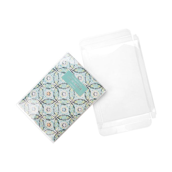 Plastlådor 11,1x1,3x15,4cm Kristallklart (25 st) [FB287]