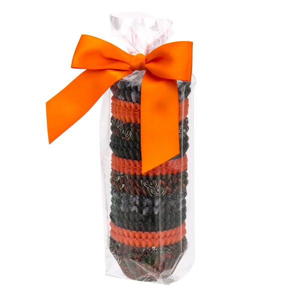 Plastpåsar 4,4x4,4x21,6cm med Sidoinvik (100 st) [FDAGB8]