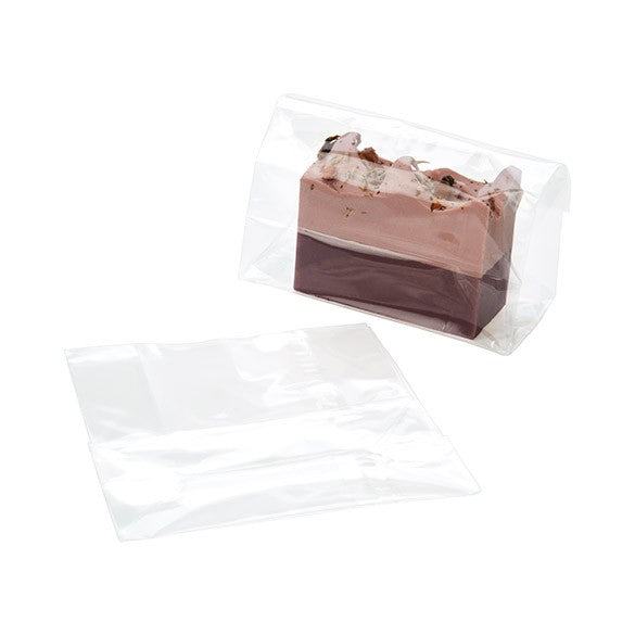 Cellofanpåsar med botten 12,7x5,7x12,7cm (100 st) [FG18]