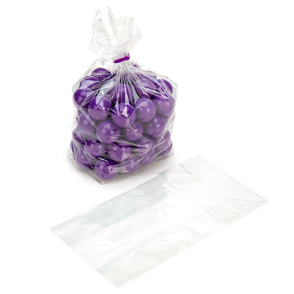 Cellofanpåsar med botten Kristallklart 10,2x6,4x20,3cm (100 st) [FGCC4]