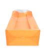 Blockbottenpåsar Neon Orange 12,7x7,6x30,5 cm med pappersinsats (100 St) [FGPB1NO]