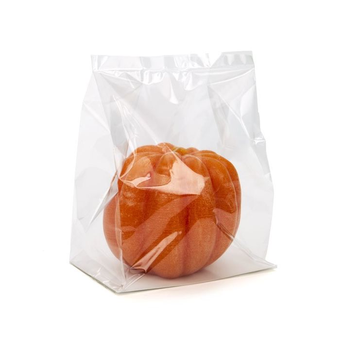 Cellofanpåsar med botten 17,8x10,2x22,9cm med pappersinsats (100 st) [FGPBH8]