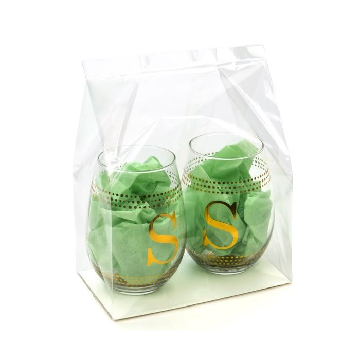 Cellofanpåsar med botten 17,8x10,2x22,9cm med pappersinsats (100 st) [FGPBH8]