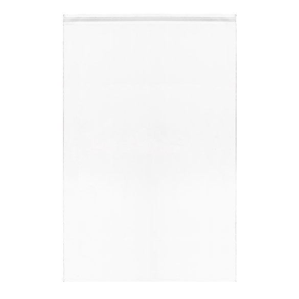 Plastpåsar 62,1x92,1cm Transparent med Tejpremsa (100 st) [B24]