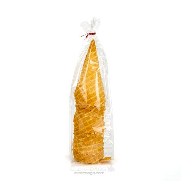Cellofanpåsar med botten Kristallklart 8,9x5,7x30,5cm (100 st) [FGCC16]