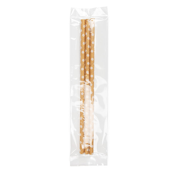 Plastpåsar "Heat Seal" 5,1x20,3cm laminerade (100 st) [SLB28]