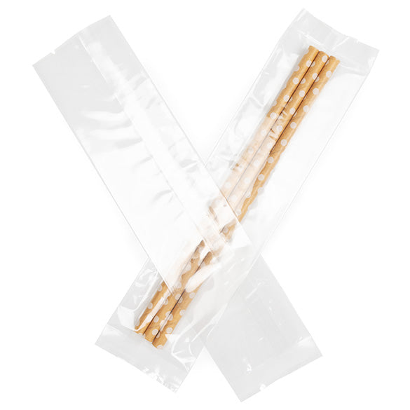 Plastpåsar "Heat Seal" 5,1x20,3cm laminerade (100 st) [SLB28]
