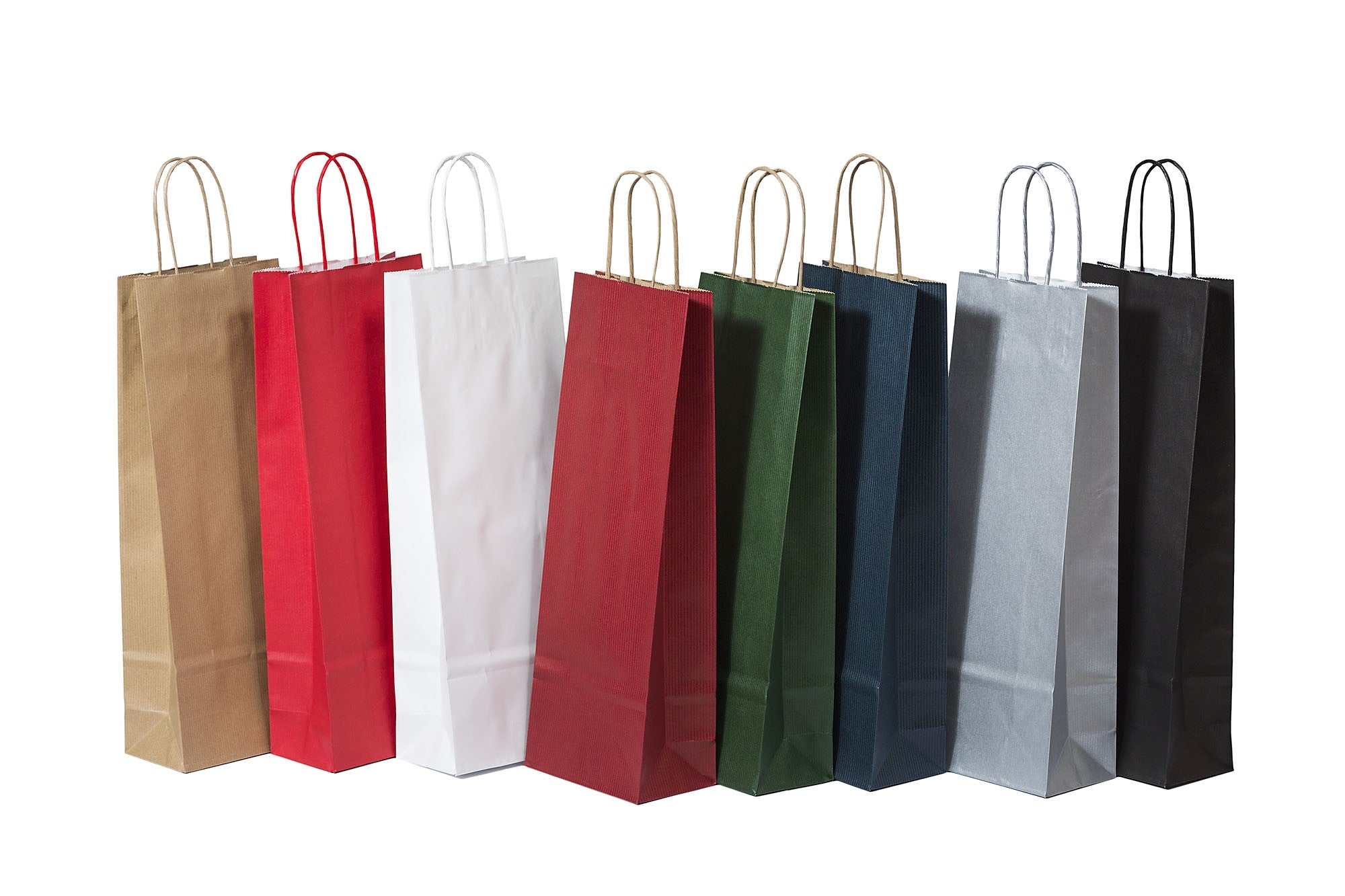 Kraftpåsar för Flaskor 14x8x39cm Kraft Papper 110 g/m (50 st) [PAWF1439BR]