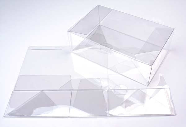 Plastlådor 24,2x15,2x7,6cm automatisk Botten (25 st) [FPLB178]