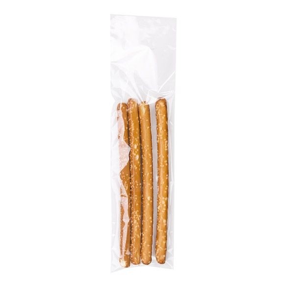 Plastic Bags 7.6x30.5cm Clear Polypropylene