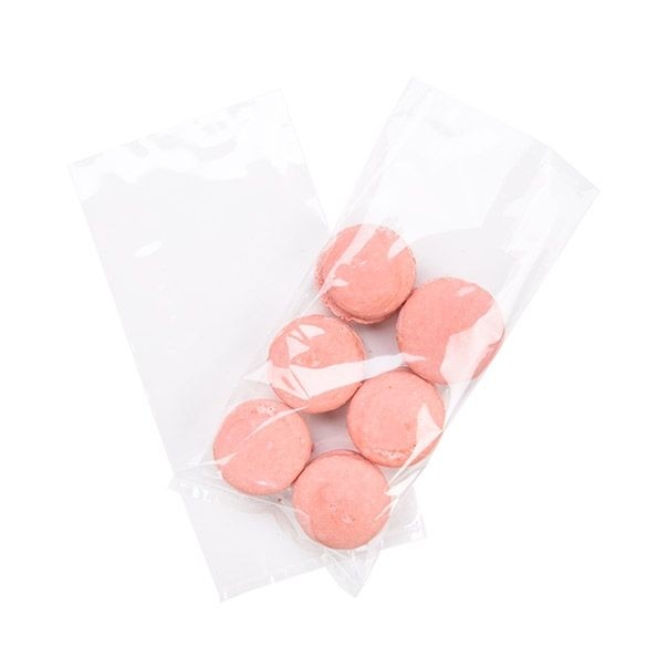 Plastpåsar 10,2x20,3cm Klar Polypropylen (100 st) [FP148]