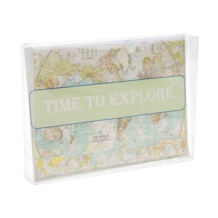 Plastlådor 12,4x2,5x16,8cm Kristallklart (25 st) [FPB123]