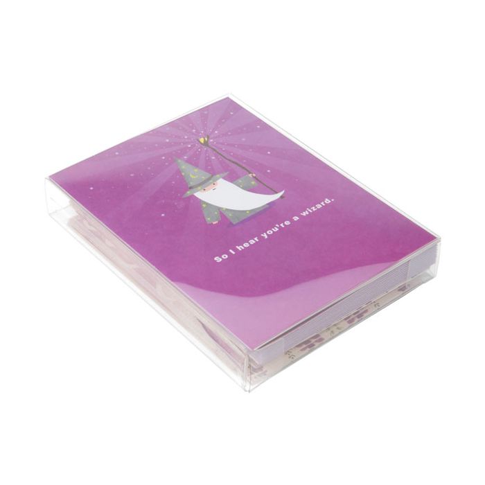 Plastlådor 12,1x2,5x15.7cm Kristallklart (25 st) [FPB161]