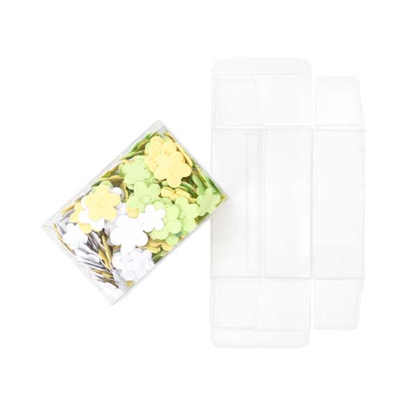 Plastlådor för Choklad 7x3,7x10,5cm Livsmedelssäker (25 st) [FPB229]