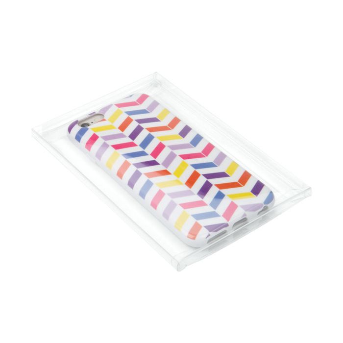 Plastlådor 10,8x0,6x15,4cm Kristallklart (25 st) [FPB232]