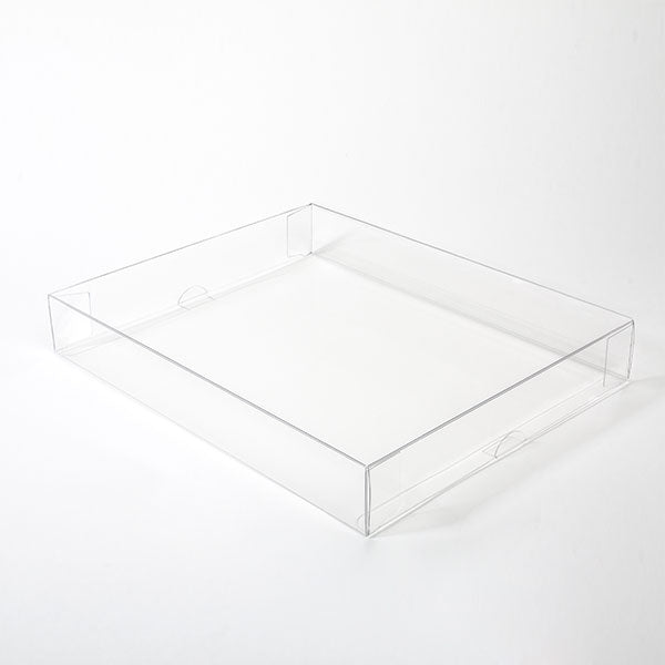 Plastlådor 28,2x5,1x35,8cm Kristallklart (25 st) [FPB242]