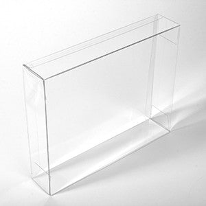 Plastlådor 20,6x5,1x25,6cm Kristallklart (25 st) [FPB244]