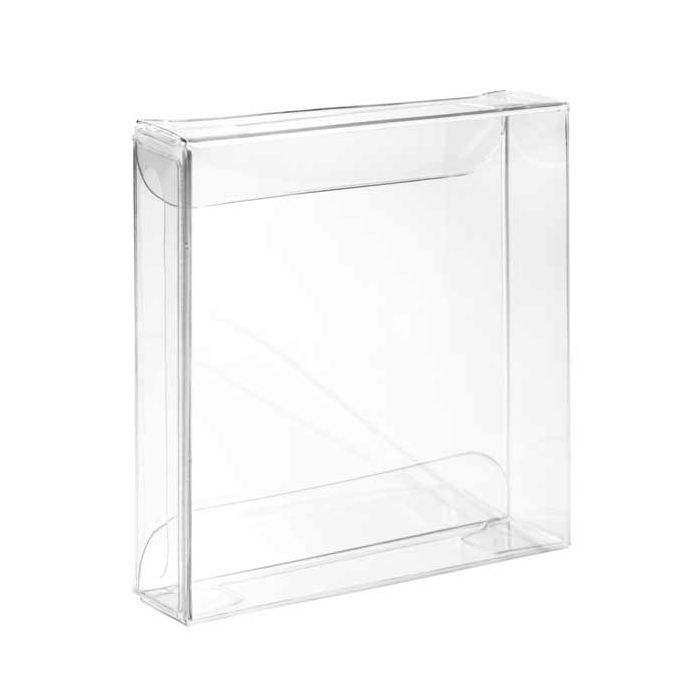 Plastlådor för 4 stycken Choklad 7x1,4x6,8cm (25 st) [FPB276]