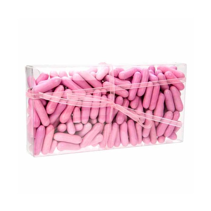 Plastlådor för 6 stycken Choklad 7x2,1x10,3cm (25 st) [FPB316]