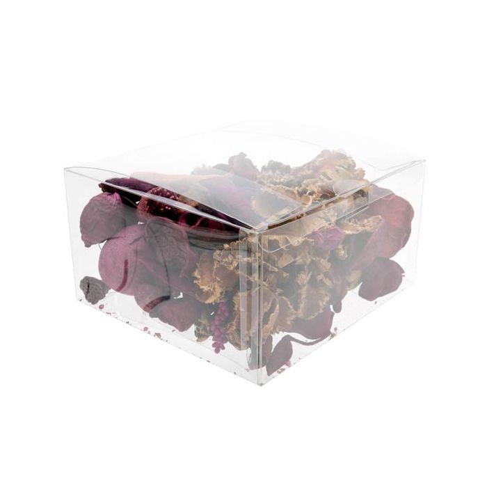 Plastlådor 19,1x17,8x10,2cm automatisk Botten (25 st) [FPLB177]