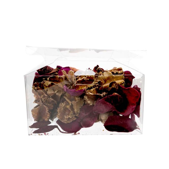 Plastlådor 19,1x17,8x10,2cm automatisk Botten (25 st) [FPLB177]