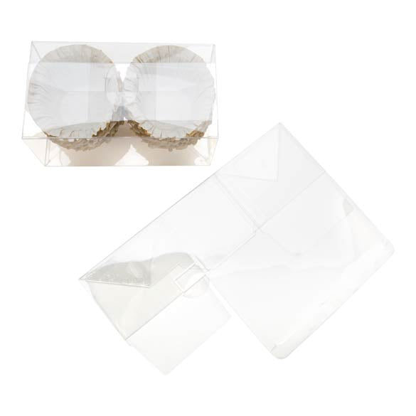 Plastlådor 17,8x10,2x7,6cm automatisk Botten (25 st) [FPLB179]