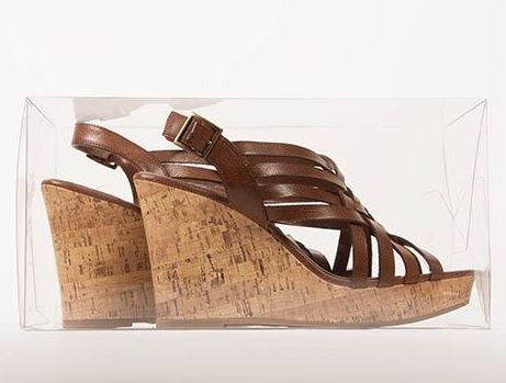 Plastlådor 15,2x15,2x30,5cm Kristallklart med automatisk Botten (25 st) [FPLB240]