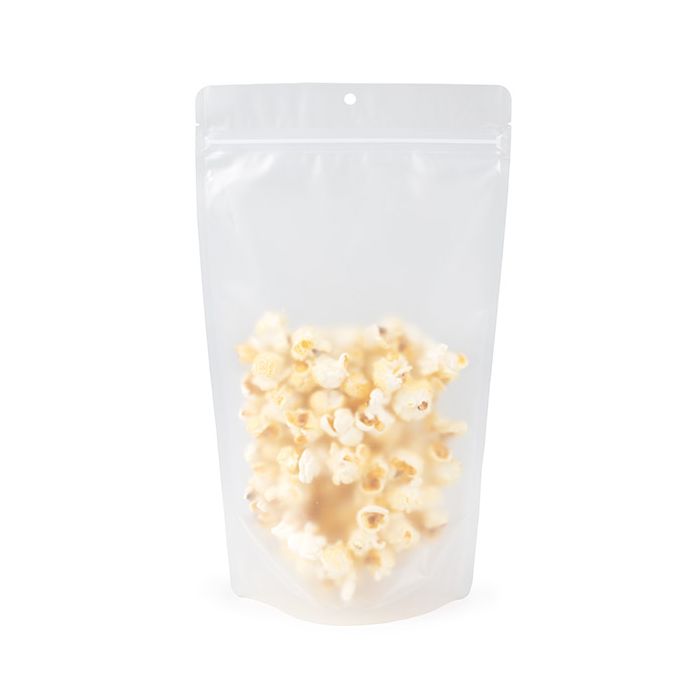 Stå upp påsar Frosted w/ RETAIN™ 17.1x8.9x28.6 cm (100 st) [ZBGERR4F]