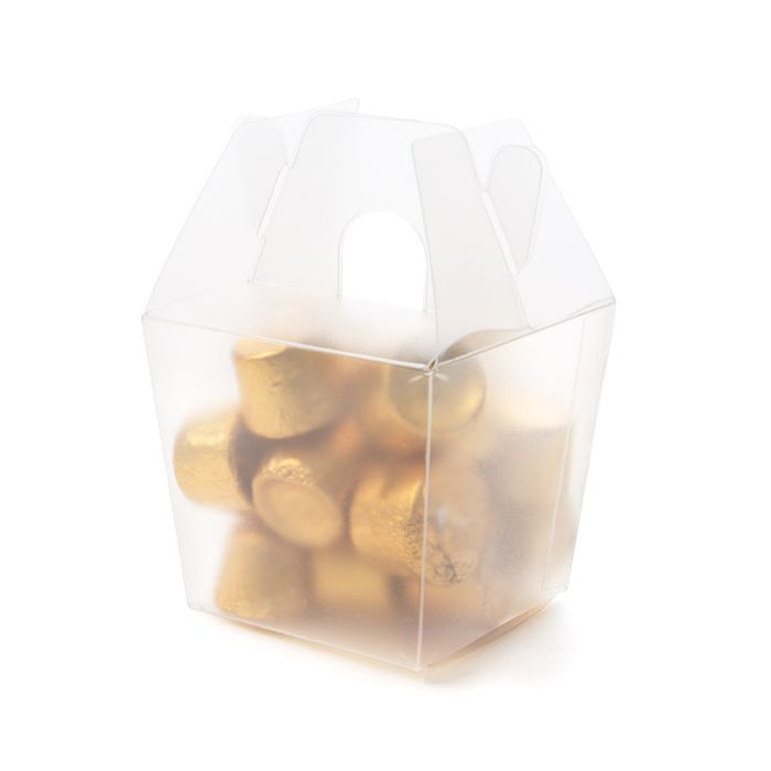 Mini Frosted Takeout Box 60 x 51 x 54 mm