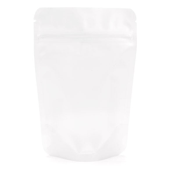 Stå upp påsar Matt Frosted 10,2x6x15,2cm | 57 gram (100 st) [ZBGF2]