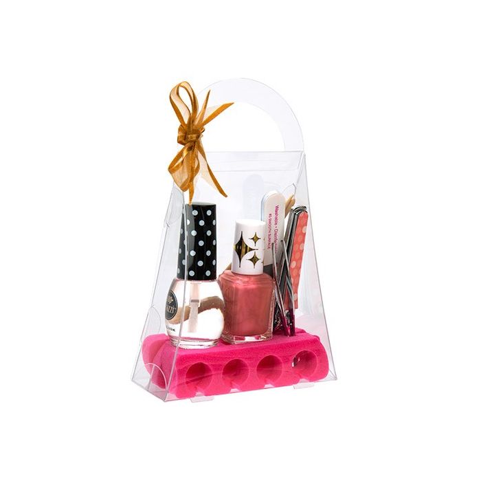 Plastlådor Handväskor stil 11x4,4x13,3cm Livsmedelssäker (25 st) [FS182]