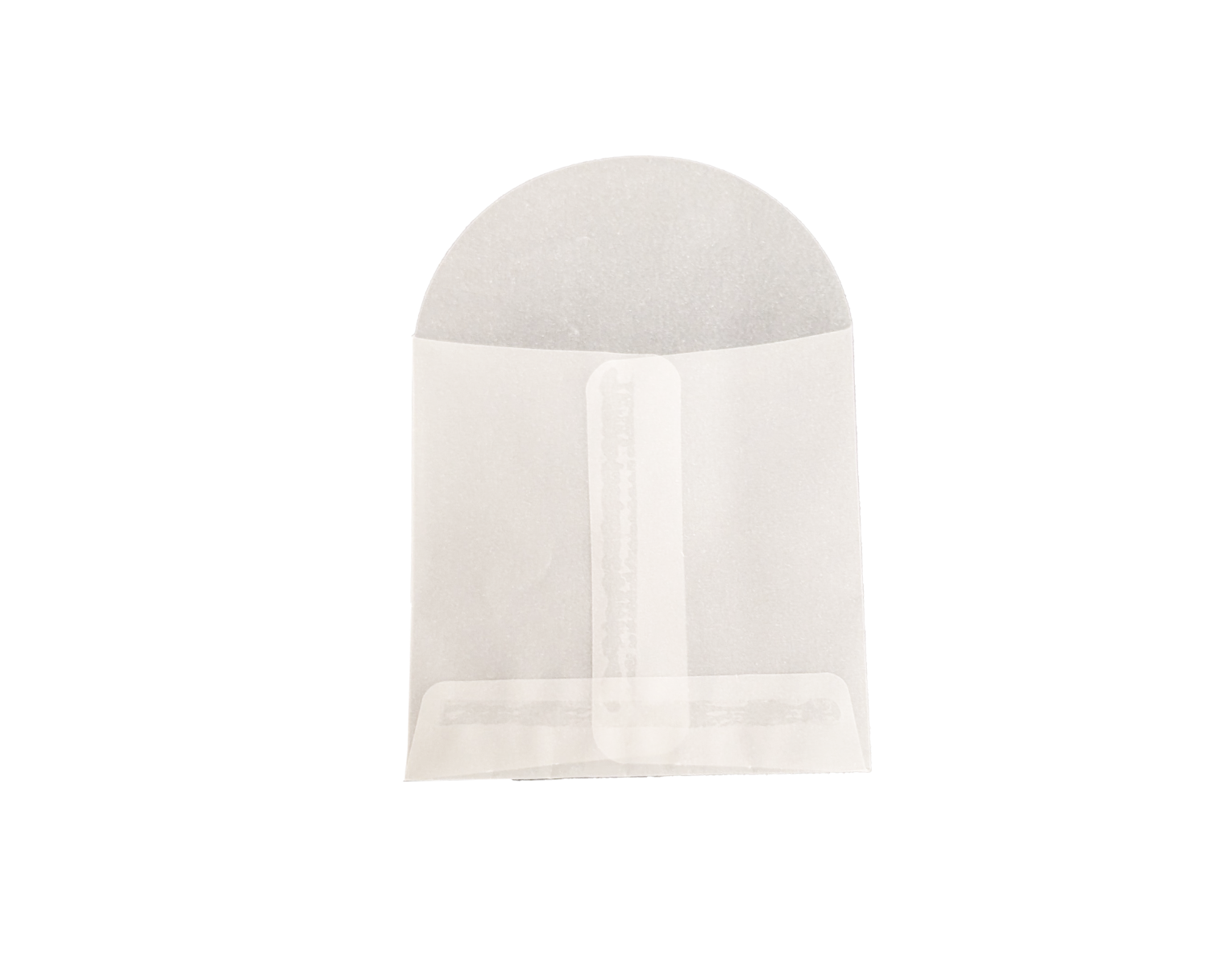 Semi-transparent envelopes 7x7cm