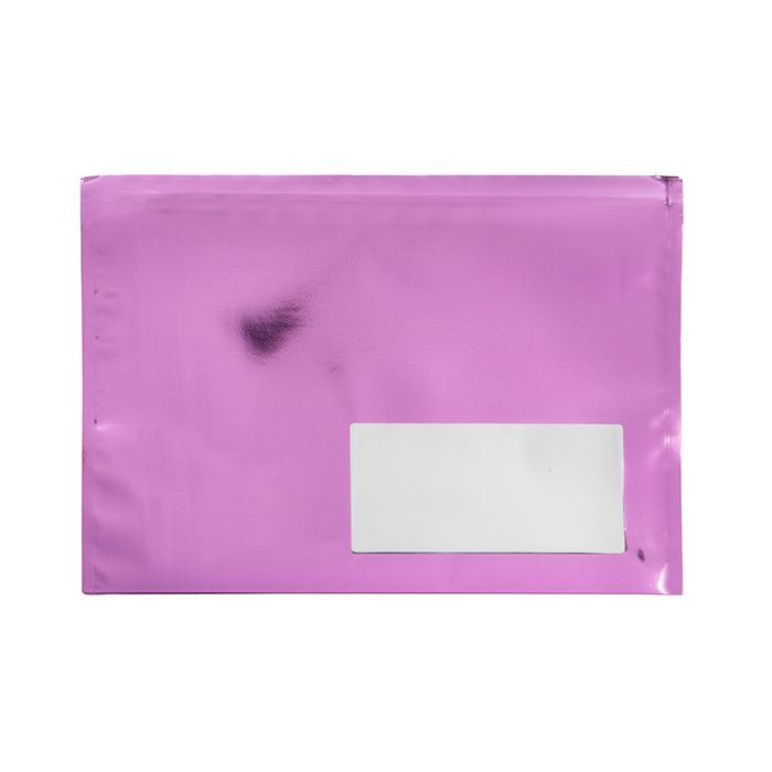 Glamour Mailer Metallic Pink + Window 24,1x15,2cm (100 st) [MMW96PK]