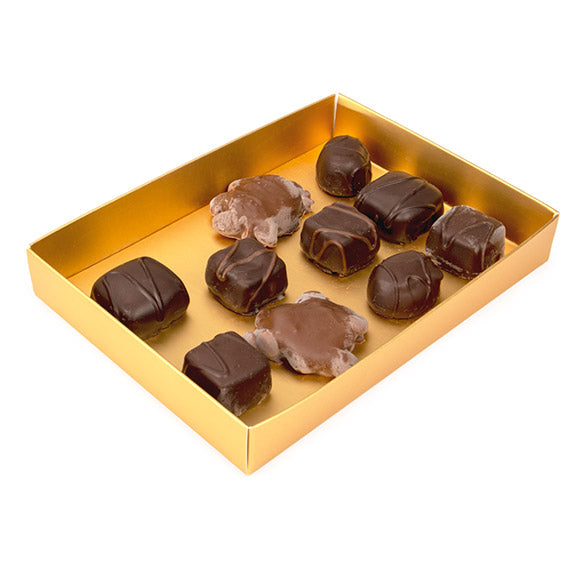 Papperslådor Guld 12,4x2,5x17,1cm (25 st) [GD16]
