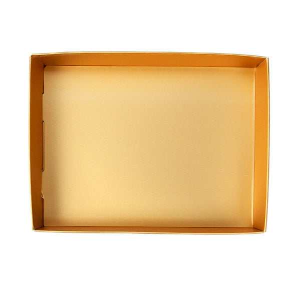 Papperslådor Guld 11,4x2,5x15,2cm (25 st) [GD17]