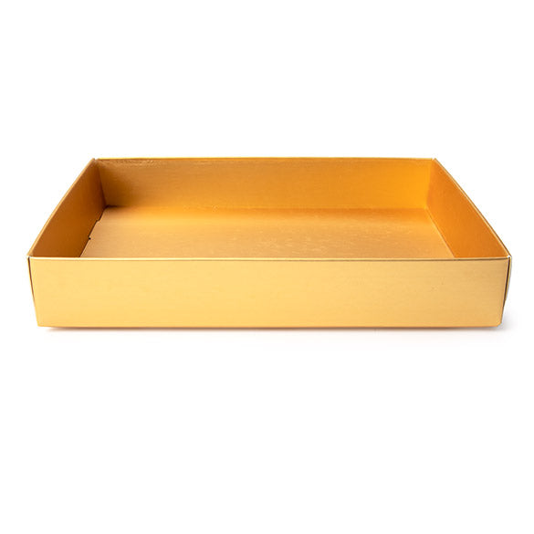 Papperslådor Guld 11,4x2,5x15,2cm (25 st) [GD17]