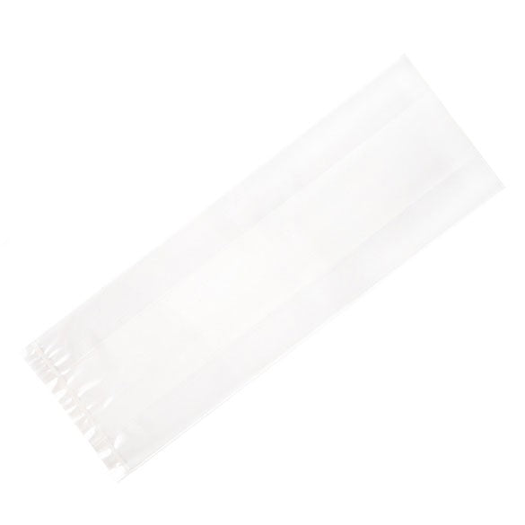 Plastpåsar 10,2x5,4x30,5cm med Sidoinvik (100 st) [GB15]
