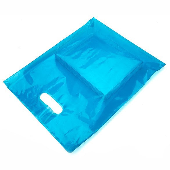 Plastkassar Blå 30,5x38,1cm PE 60 mikron (100 st) [H1215BL1]