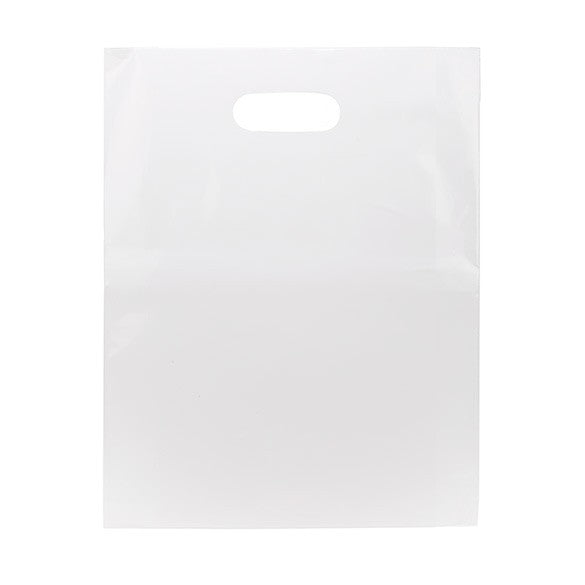 Plastkassar Vit 30,5x38,1cm PE 60 mikron (100 st) [H1215WT1]