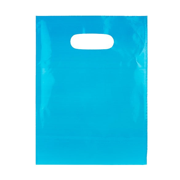 Plastkassar Blå 22,9x30,5cm 60 mikron LDPE (100 st) [H912BL1]