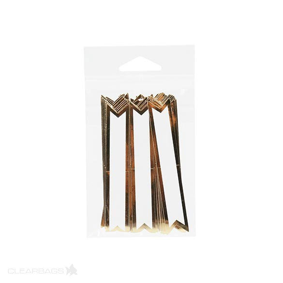 Cellofanpåsar med Eurohål 7,6x10,2cm Möjligt att fylla uppifrån (500 st) [J5T]