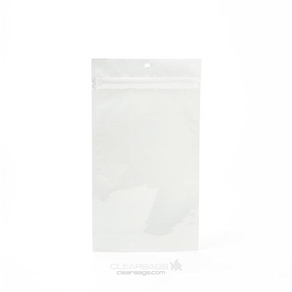 Blixtlåspåsar Vit 12,5x21cm Metalliserad (100 st) [HZBB6MW]