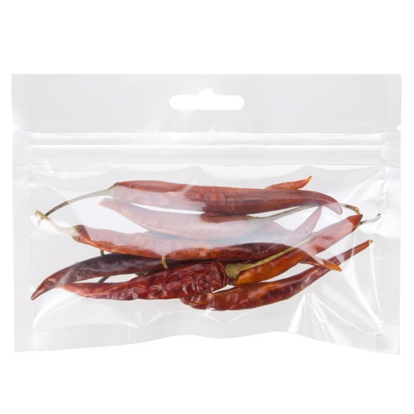 Blixtlåspåsar med Eurohål 15,2x7,6cm laminerade (100 st) [HZB63]