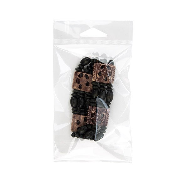 Cellofanpåsar med Eurohål 8,4x13cm Transparent med Tejpremsa (100 st) [HB3]