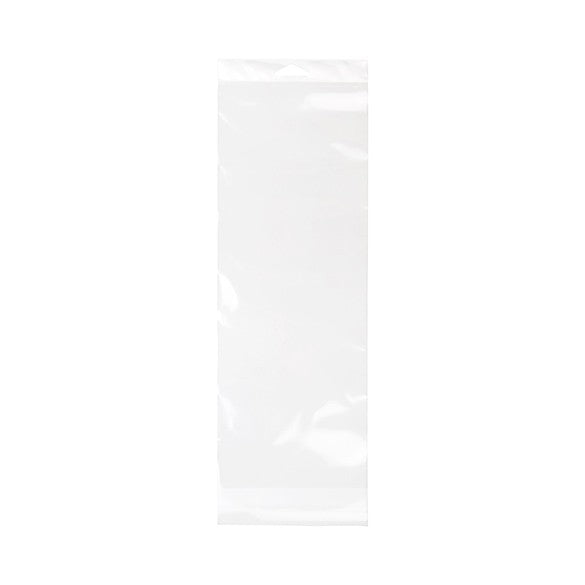 Cellofanpåsar med Eurohål 12,5x34,2cm Transparent med Tejpremsa (100 st) [HB413]