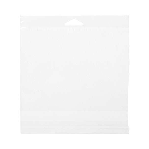 Cellofanpåsar med Eurohål 17,3x12,7cm Transparent med Tejpremsa (100 st) [HB56]