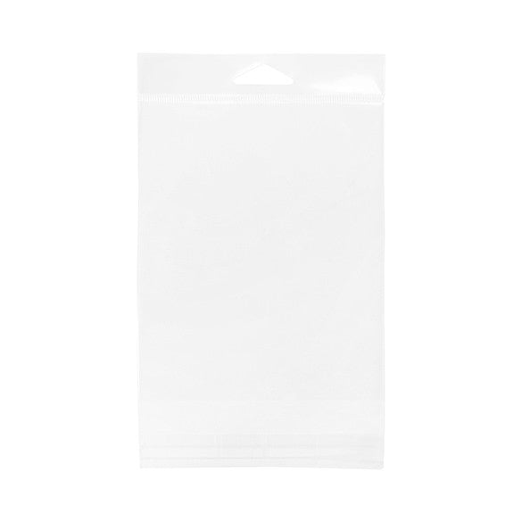 Cellofanpåsar med Eurohål 12,4x15,2cm Transparent med Tejpremsa (100 st) [HB5B1]