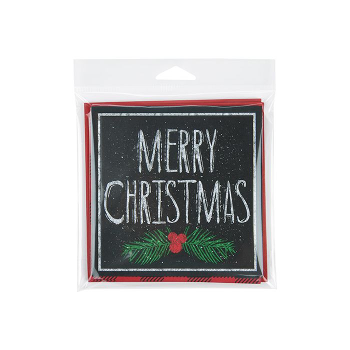 Cellofanpåsar med Eurohål 15,1x14,9cm Transparent med Tejpremsa (100 st) [HB5X5XL]