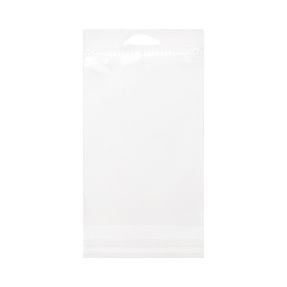Cellofanpåsar med Eurohål 11,3x15,9cm Transparent med Tejpremsa (100 st) [HB6X4]